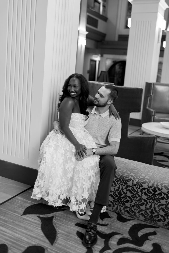Hotel on Phillips Sioux Falls SD, Engagement Photographer