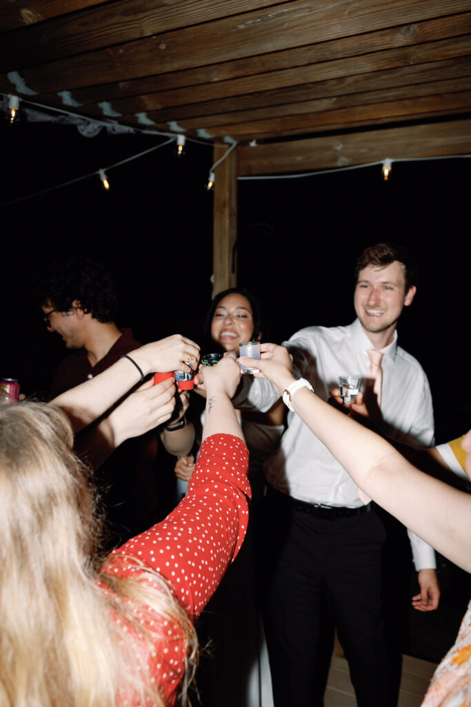 Backyard Wedding Ceremony