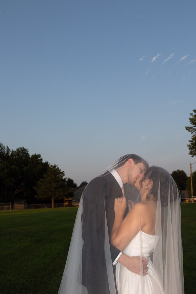 Backyard Wedding Ceremony