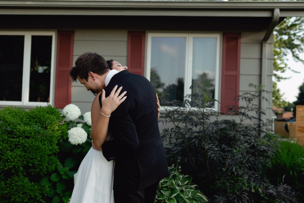 Backyard Wedding Ceremony