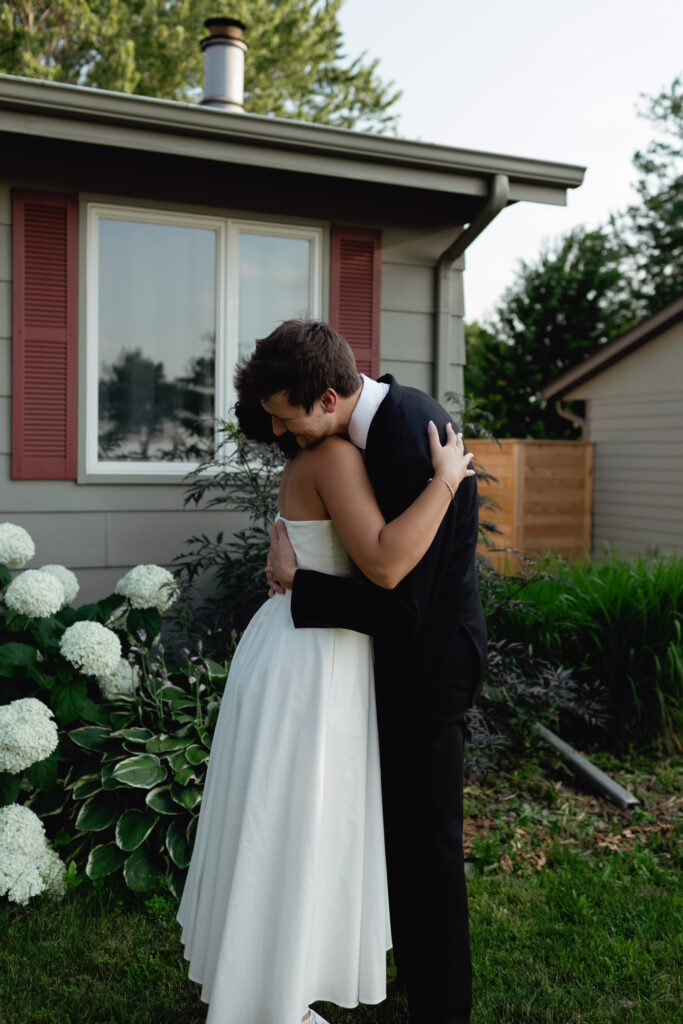 Backyard Wedding Ceremony