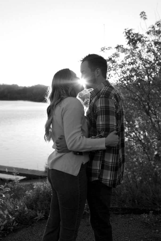 Lake Alvin Engagement Session, Sioux Falls Photographer