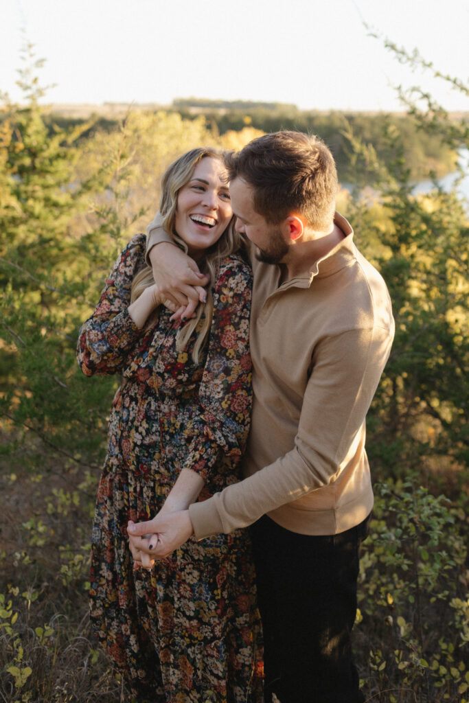 Lake Alvin Engagement Session, Sioux Falls Photographer