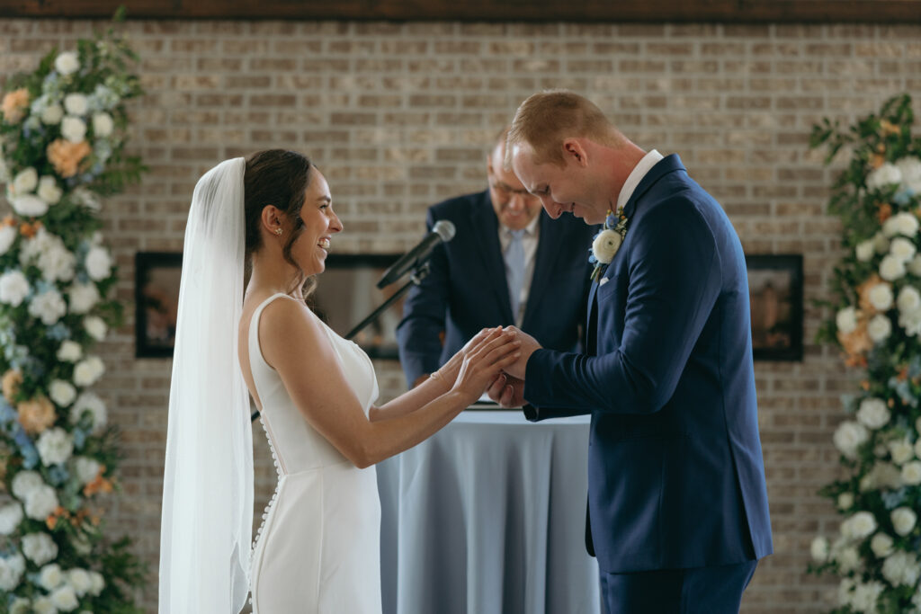 The Atrium by Blue Haven Barn Wedding Day