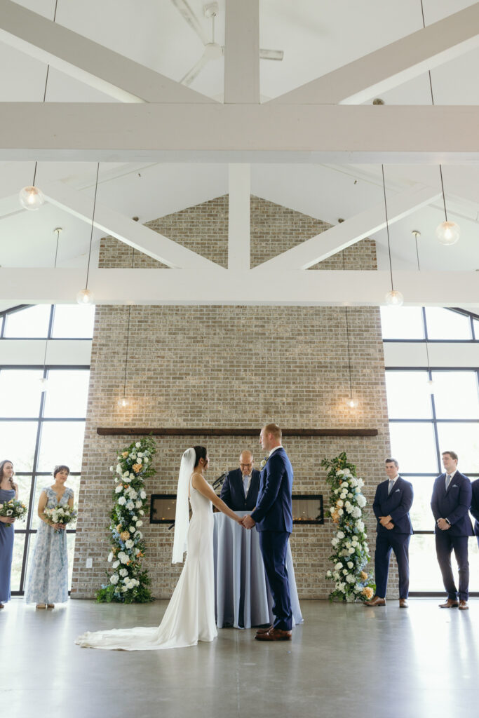 The Atrium by Blue Haven Barn Wedding Day