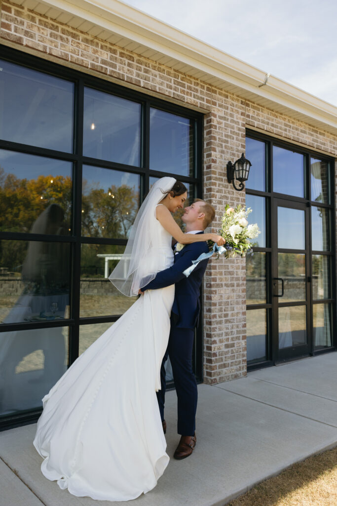 The Atrium by Blue Haven Barn Wedding Day