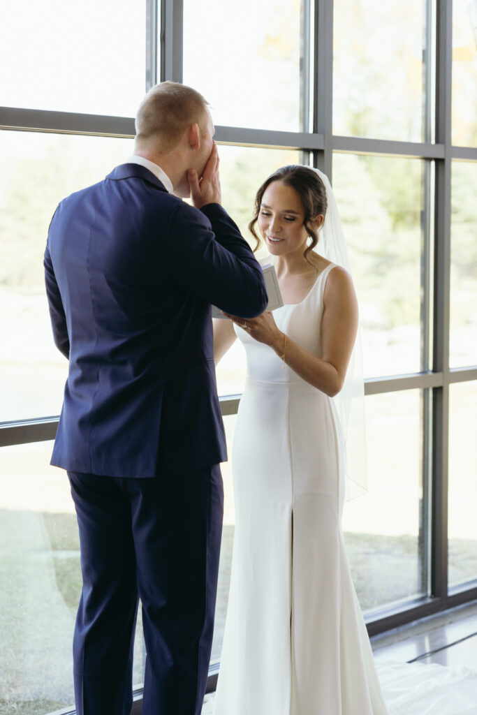 The Atrium by Blue Haven Barn Wedding Day