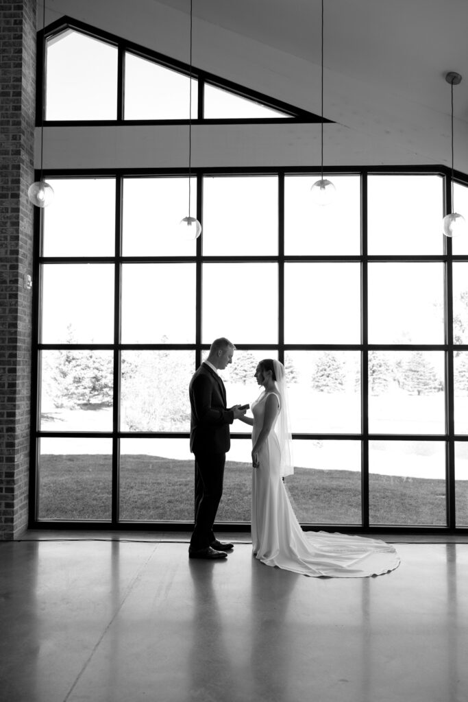 The Atrium by Blue Haven Barn Wedding Day