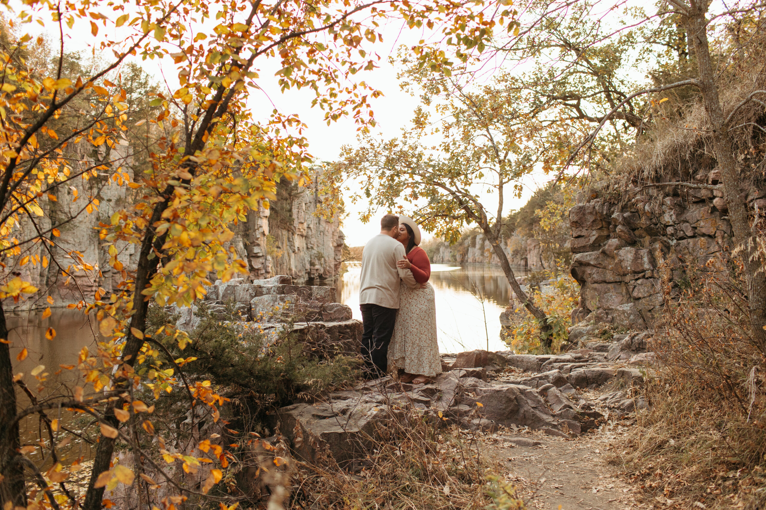 fall engagement session sioux falls